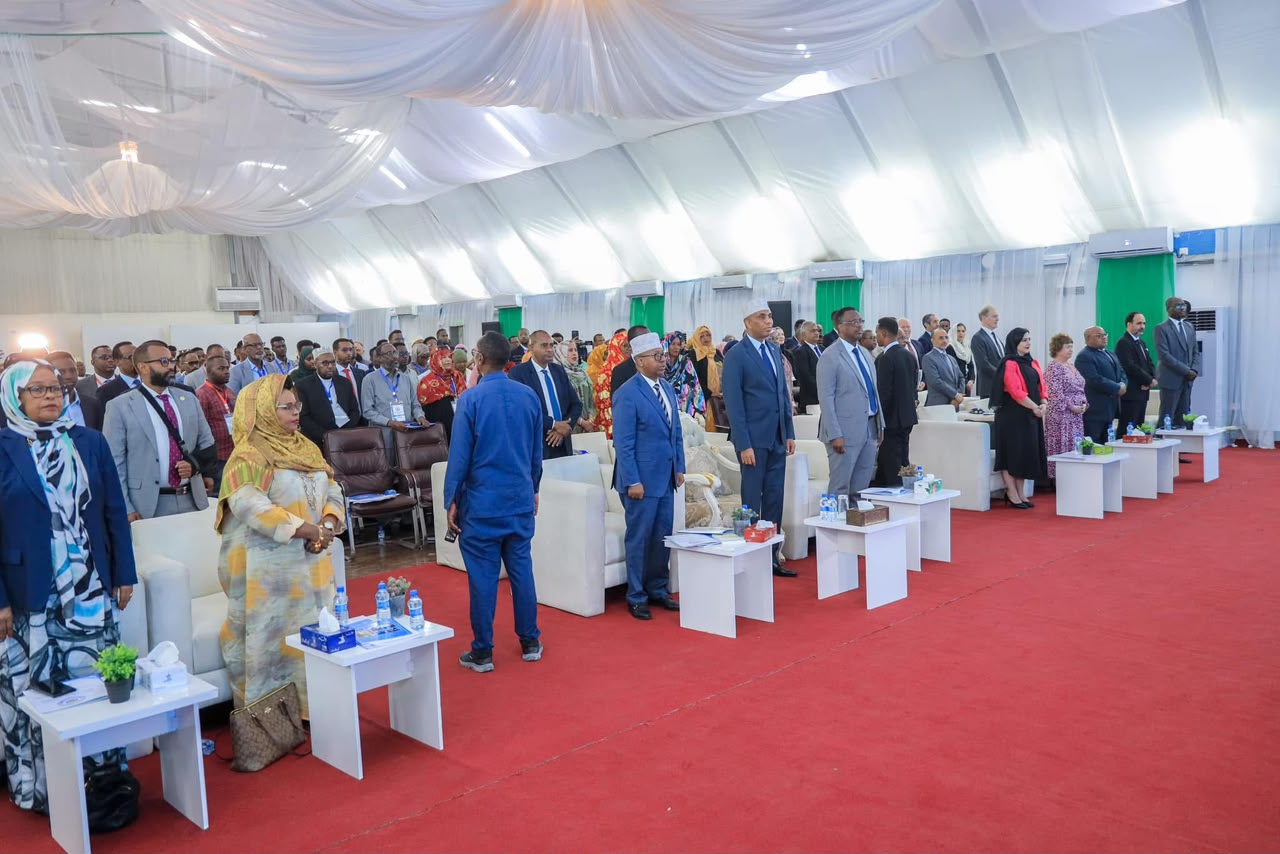 Participants gathered for a stakeholder event in Mogadishu